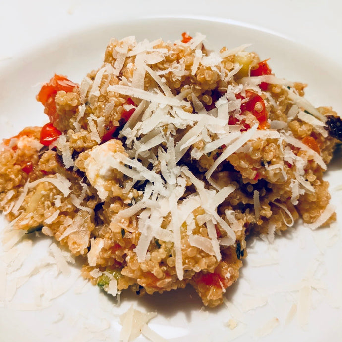 Recipe: Roasted Quinoa Salad with Pecorino Sardo